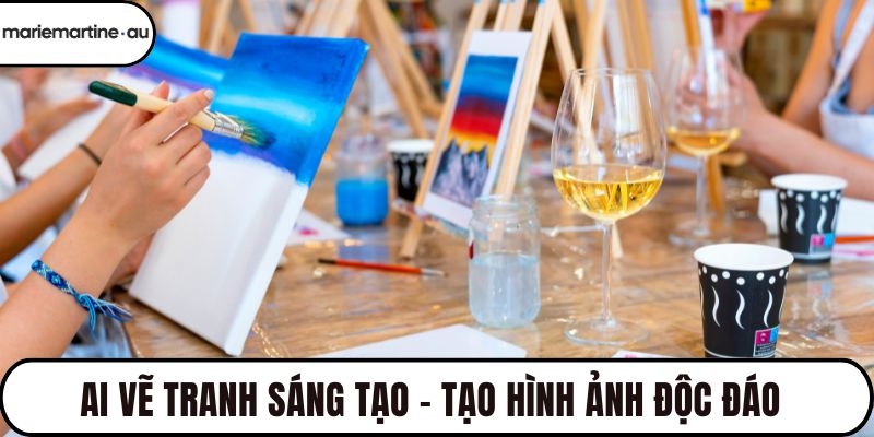 AI vẽ tranh sáng tạo