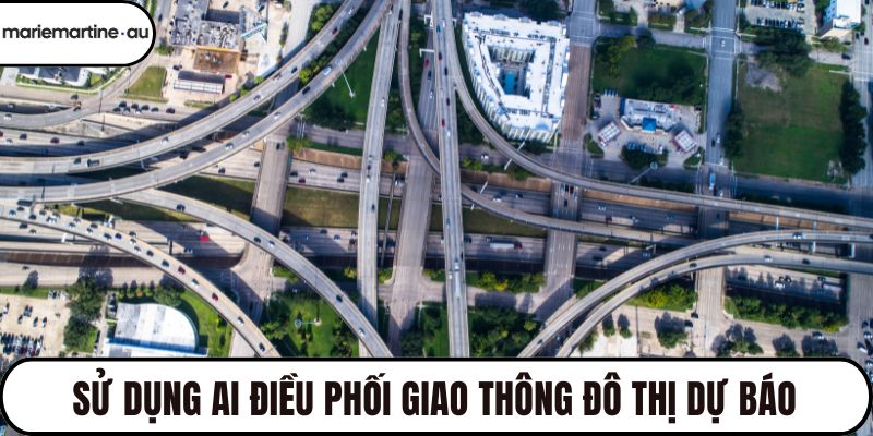 Sử dụng AI điều phối giao thông đô thị dự báo lưu lượng xe